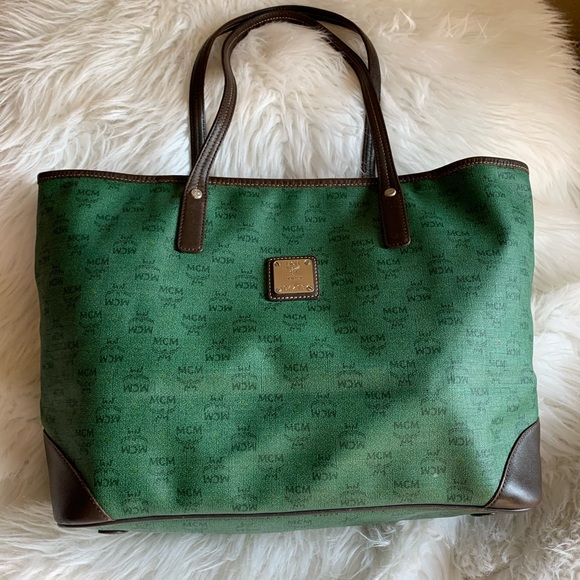Mcm bag green Clearance